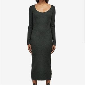 Ganni Melange Knit Dress